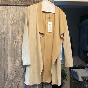 Kaktus Beige and Cream Women's Jacket